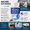 Image of Memo Volt Nootropic Natural Brain Health Support Supplement MemoVolt 120 Capsule