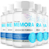 Image of (5 Pack) Memora Advanced Nootropic Natural Brain Support Supplement 300 Capsules