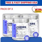 3 Bottles Cheers Restore Supplement w/ DHM + L-Cysteine - After-Alcohol Aid NEW