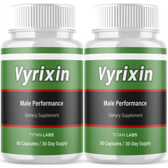 (2 Pack) Vyrixin Advanced Male Health Support Supplement Vyri Xin 120 Capsules
