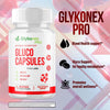 Image of (5 Pack) Glykonex Pro Advanced Blood Health Support Glyko Nex Pro 300 Capsules
