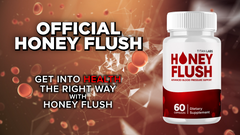 Honey Flush Pills Advanced Blood Health Support Formula HoneyFlush 180 Capsules
