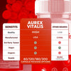 Image of (3 Pack) Aurex Vitalis Advanced Blood Health Support AurexVitalis 180 Capsules