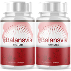 (2 Pack) Balansvia Advanced Blood Support Max Supplement Balans Via 120 Capsules
