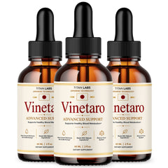 Vinetaro Drops Advanced Blood Health Support Supplement Vine Taro 90 Servings