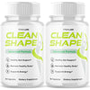 Image of (2 Pack) Clean Shape Advanced Energy & Fitness Support CleanShape 120 Capsules