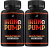 Image of (2 Pack) Iron Pump Pills Supplement 120 Capsules