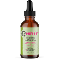 Mielle Organics Rosemary Mint Scalp & Hair Strengthening Oil for All Hair Types, 2 Ounce - ARMOLEY