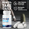 Image of (5 Pack) Mega Male Advanced Pills Premium Formula MegaMale Supplement 300 Capsules