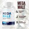 Image of (5 Pack) Mega Male Advanced Pills Premium Formula MegaMale Supplement 300 Capsules
