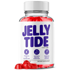 (1 Pack) Jelly Tide ACV Gummys 1000MG Advanced Supplement JellyTide 60 Gummies