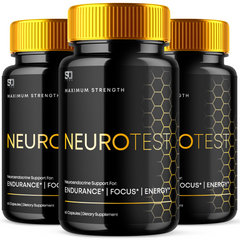 Neurotest, Neurotest Advanced Formula Male Support Pills (3 Pack -180 Capsules)
