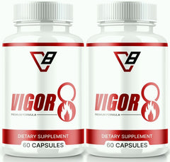 (2 Pack) Vigor8 Supplement Pills 120 Capsules