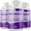 Image of (3 Pack) Nervocept Nootropic Natural Super Nerve Supplement Nervo Cept 180 Capsules