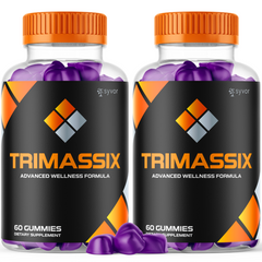 Trimassix Men's Gummies Advanced Pro Formula Chewable Supplement (2 Pack-120 Gummies)
