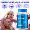 Image of Alphacur Advanced Nerve Support Formula Maximum Strength Vitamin 120 Capsules