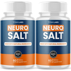 (2 Pack) Neuro Salt Nootropic All Natural Brain Supplement NeuroSalt 120 Capsule