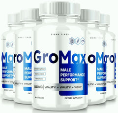 (5 Pack) Gromax Male Health Pills to Boost Endurance and Energy 300 Capsules