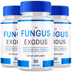 Fungus Exodus Supplement Pills (3 Pack-180 Capsules)