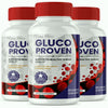 Image of (3 Pack) Gluco Proven 180 Capsules - Gluco Proven Advanced Formula Supplement