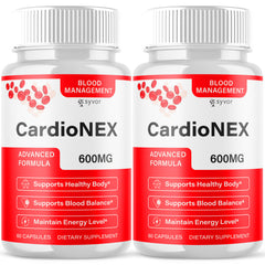 (2 Pack) Cardionex Blood Pills Advanced Support Cardionex Supplement 120 Capsule