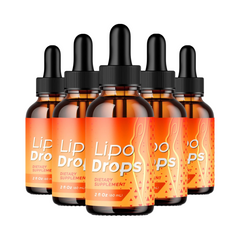 Lipo Drops – LipoDrops Extra Strength All Natural Dietary Supplement (5-Pack)