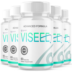 Viseee Pills Enhance Vision, Support Healthy Eye Function (5 Pack - 300 Capsules)