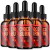 Image of (5 Pack) Choco Burn Drops Advanced Health & Fitness Formula ChocoBurn 150 Serves