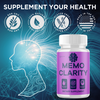 Image of Memo Clarity Nootropic All Natural Formula Brain Supplement (3 Pack - 180 Capsules)