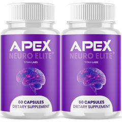 (2 Pack) Apex Neuro Elite Nootropic Nerve Support Supplement ApexNeuro 120 Caps