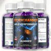 Image of (5 Pack) Storm Hammer Male Gummys Advanced StormHammer Max Vitamin 300 Gummies