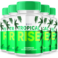 Tropical Rise Men Maximum Strength Pill Advanced Formula Supplement 300 Capsules (5 Pack)