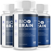 Image of (3 Pack) Bio Brain Nootropic Natural Formula Brain Supplement BioBrain 180 Caps