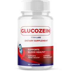 (1 Pack) Glucozein Advanced Blood Max Support Supplement Gluco Zein 60 Capsules
