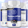 Image of (3 Pack) MemoryVitali Nootropic Natural Brain Supplement Memory Vitali 180 Caps