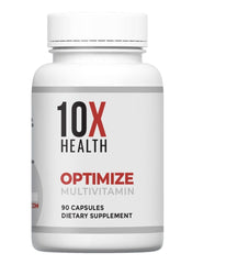 10X Health Optimize Methylated Multivitamin 90 Capsules - ARMOLEY