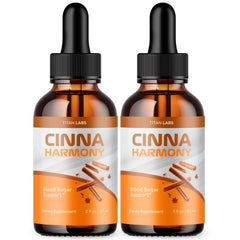(2 Pack) Cinna Harmony Blood Support Drops CinnaHarmony Supplement 120 Servings