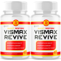 (2 Pack) Vismax Revive Advanced Vision Support VismaxRevive Formula 120 Capsules