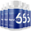 Image of (5 Pack) Nerv Lief 6 Nootropic Formula Natural NervLief6 Supplement 300 Capsules