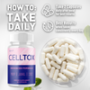 Image of Celltox Probiotic Gut Health Formula Enhance Digestive Function (3 Pack - 180 Capsules)