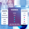 Image of (1 Pack) Vizinex Advanced Support For Healthy Eye Vision Vizi Nex 60 Capsules