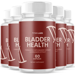 (5 Pack) Bladder Health Prostate & Bladder Support Formula BladderHealth 300 Capsules