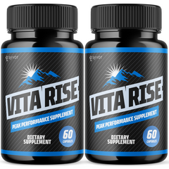 Vita Rise Pills Supplement (2 Pack-120 Capsules)