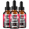 Image of Salt Burn Drops Advanced Formula Health & Fitness Supplement 90 Servs (3 Pack)