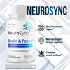 Image of (3 Pack) Neurosync Pills Nootropic Natural Brain Supplement Neuro Sync 180 Capsules