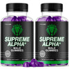 Image of (2 Pack) Supreme Alpha Gummys Male Support Supplement SupremeAlpha 120 Gummies