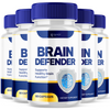 Image of Brain Defender Nootropic Formula Supplement Brain Health Support (5 Pack - 300 Capsules)