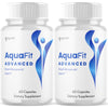 Image of (2 Pack) Aquafit Advanced Energy & Fitness Max Supplement Aqua Fit 120 Capsules