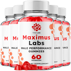 (5 Pack) Maximus Labs Gumy Advanced Male Support Vitamin MaximusLabs 300 Gummies