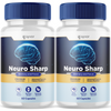 Image of Neuro Sharp Nootropic All Natural Formula Brain Supplement (2 Pack-120 Capsules)